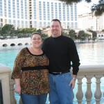Brad, Kristine, and Hailey in Las Vegas